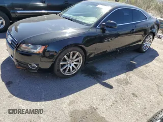 2011 Audi A5 Premium Plus with VIN WAULFAFR4BA035609, listed as a Copart auction lot 58259395 with 172,942 mi miles and Salvage title. Bid and sale history available at DreamBid. Image 1.