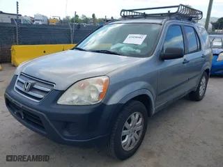 2005 Honda CR-V EX with VIN JHLRD78825C028681, listed as a IAAI auction lot 41890982 with 214,648 mi miles. Bid and sale history available at carsss.com. Image 2.