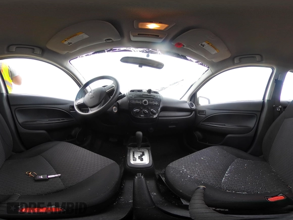 2017 Mitsubishi Mirage ES with VIN ML32A3HJ3HH022451, listed as a IAAI auction lot 42268192 with 45,565 mi miles and . Bid and sale history available at DreamBid. Image 18.