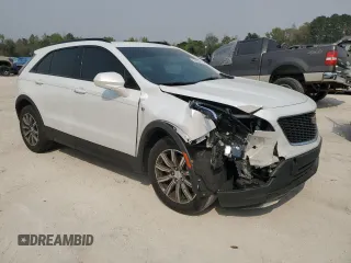 2019 Cadillac XT4 FWD Sport with VIN 1GYFZER47KF160325, listed as a Copart auction lot 50920065 with 56,902 mi miles and Non repairable. Bid and sale history available at DreamBid. Image 4.