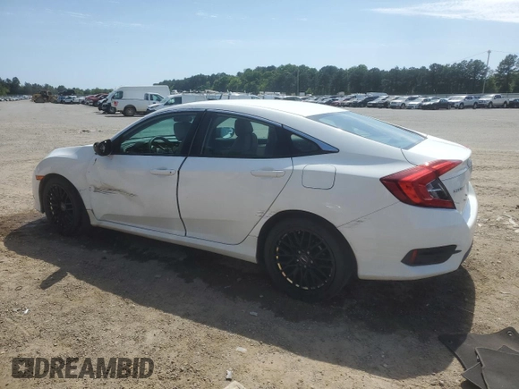 2016 Honda Civic Sedan LX with VIN 19XFC2F52GE049024, listed as a Copart auction lot 52490625 with 177,690 mi miles and Salvage Title. Bid and sale history available at carsss.com. Image 2.