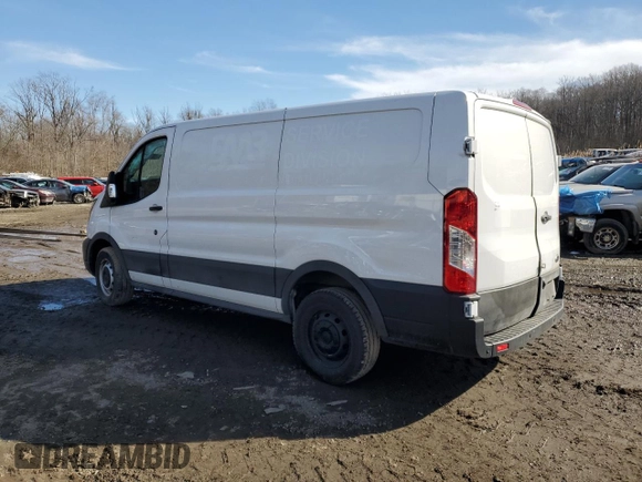 2023 Ford Transit Cargo with VIN 1FTYE1Y85PKB20167, listed as a Copart auction lot 42222895 with 24,222 mi miles and Salvage Title. Bid and sale history available at carsss.com. Image 2.
