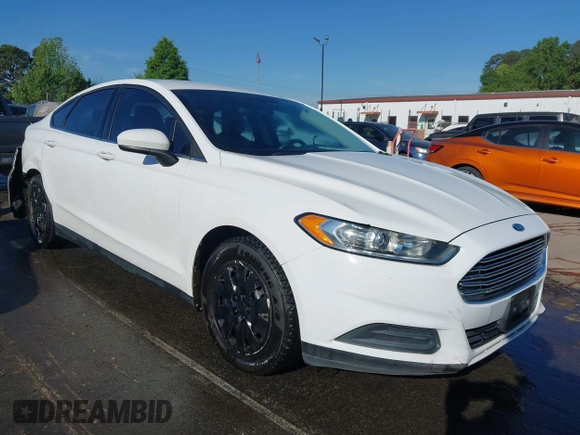 2014 Ford Fusion S with VIN 1FA6P0G79E5383039, listed as a IAAI auction lot 42037262 with 192,400 mi miles and . Bid and sale history available at DreamBid. Image 1.