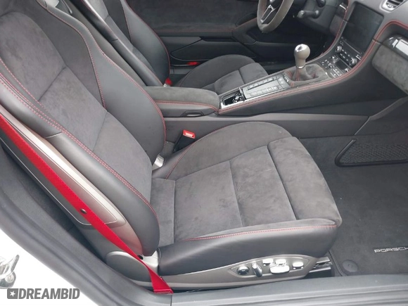 2020 Porsche 718 Cayman GT4 with VIN WP0AC2A85LS289459, listed as a IAAI auction lot 40302107 with 16,103 mi miles. Bid and sale history available at carsss.com. Image 5.