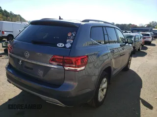 2020 Volkswagen Atlas S z VIN 1V2AP2CA1LC502159, wystawiony jako Copart lot #66649222 z przebiegiem 55 980 mil mil oraz . Historia ofert i sprzedaży dostępna na DreamBid. Obrazek 4.