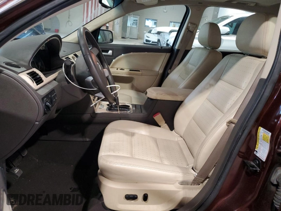 2009 Mercury Sable Premier with VIN 1MEHM42W69G626719, listed as a Copart auction lot 62270835 with 78,193 mi miles and Salvage title. Bid and sale history available at DreamBid. Image 7.