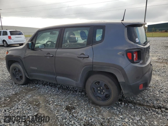 2018 Jeep Renegade Sport with VIN ZACCJAAB4JPG68377, listed as a Copart auction lot 78900044 with 141,457 mi miles and Salvage Title. Bid and sale history available at DreamBid. Image 2.
