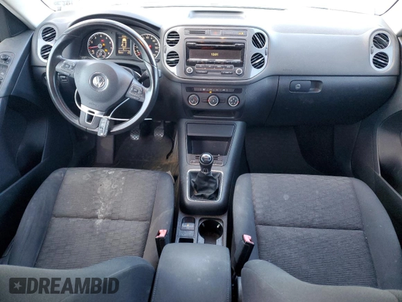 2013 Volkswagen Tiguan with VIN WVGCV3AXXDW611177, listed as a Copart auction lot 82296484 with 95,814 mi miles and Clean Title. Bid and sale history available at DreamBid. Image 8.