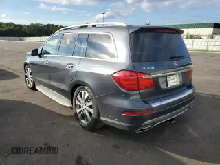 2015 Mercedes-Benz GL-Class GL 450 with VIN 4JGDF6EE6FA524257, listed as a Copart auction lot 60184922 with Not Provided miles. Bid and sale history available at carsss.com. Image 3.