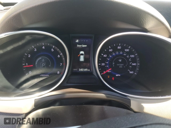 2016 Hyundai Santa Fe z VIN 5XYZU3LB2GG360370, wystawiony jako Copart lot #54521965 z przebiegiem 142 165 mil mil oraz Nie do naprawy • Non repairable. Historia ofert i sprzedaży dostępna na DreamBid. Obrazek 9.