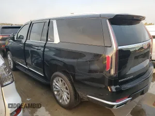 2023 Cadillac Escalade z VIN 1GYS3KKL3PR360009, wystawiony jako Copart lot #77258524 z przebiegiem 12 874 mil mil oraz Szkoda całkowita • Salvage title. Historia ofert i sprzedaży dostępna na DreamBid. Obrazek 2.