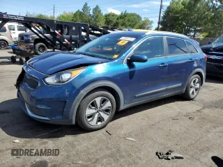 2018 Kia Niro FE with VIN KNDCB3LC3J5153586, listed as a Copart auction lot 67864184 with 86,574 mi miles and Salvage Title. Bid and sale history available at carsss.com. Image 1.