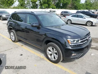 2019 Volkswagen Atlas SE with VIN 1V2UR2CA6KC510456, listed as a Copart auction lot 61210805 with 100,359 mi miles and Salvage title. Bid and sale history available at DreamBid. Image 4.