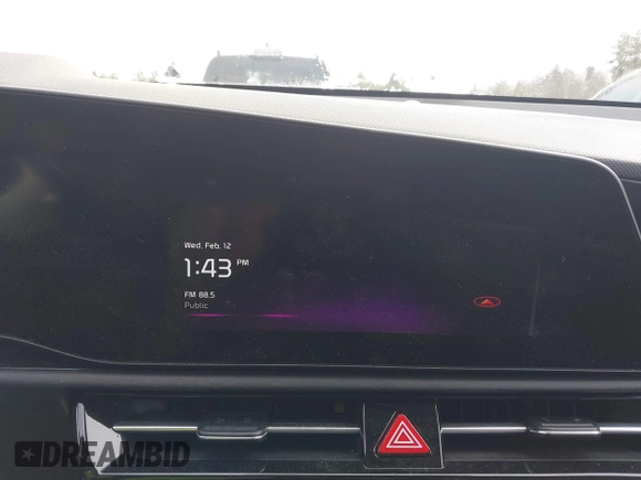 2023 Kia Niro Wind with VIN KNDCR3L15P5014997, listed as a IAAI auction lot 41525672 with 12,499 mi miles and . Bid and sale history available at DreamBid. Image 19.