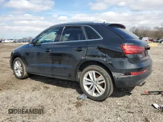 2016 Audi Q3 Premium Plus with VIN WA1EFCFS9GR013389, listed as a Copart auction lot 50826175 with 70,716 mi miles and Salvage title. Bid and sale history available at DreamBid. Image 2.