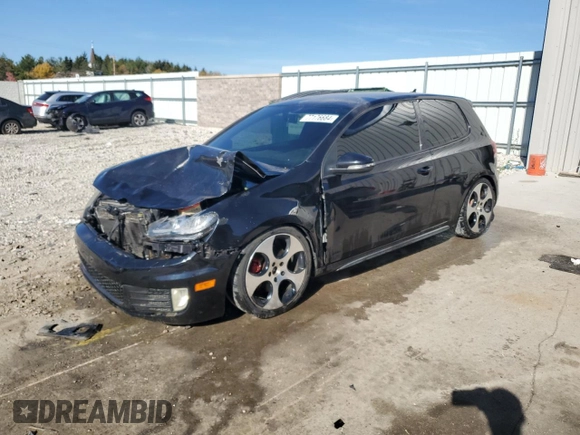 2010 Volkswagen GTI w/Sunroof with VIN WVWEV7AJ8AW146961, listed as a Copart auction lot 77176684 with 134,219 mi miles and Non Repairable. Bid and sale history available at carsss.com. Image 1.