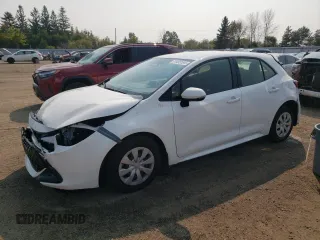 2025 Toyota Corolla Hatchback with VIN JTNK4MBEXS3233751, listed as a Copart auction lot 71455194 with 4,006 mi miles and Salvage Title. Bid and sale history available at carsss.com. Image 1.