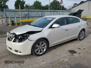 2012 Buick LaCrosse Premium 1 with VIN 1G4GD5E38CF174866, listed as a Copart auction lot 58372735 with 113,004 mi miles and Salvage title. Bid and sale history available at DreamBid. Image 1.