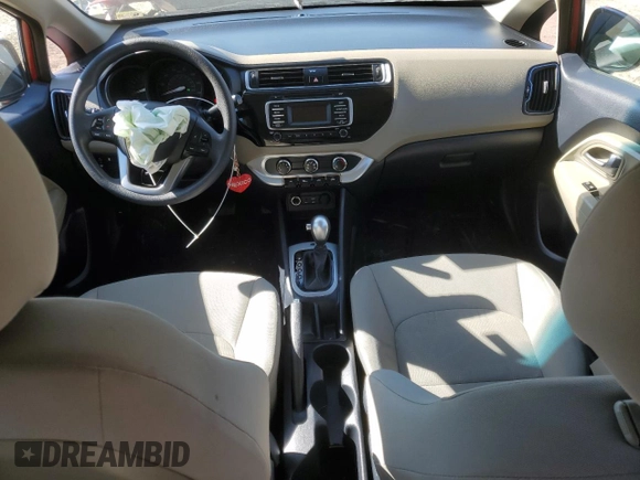 2017 Kia Rio LX with VIN KNADM4A32H6099125, listed as a Copart auction lot 45881665 with 59,999 mi miles and Salvage Title. Bid and sale history available at carsss.com. Image 8.