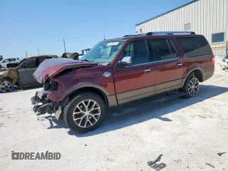 2015 Ford Expedition Max XLT z VIN 1FMJK1JT2FEF16655, wystawiony jako Copart lot #52259425 z przebiegiem 157 242 mil mil oraz Szkoda całkowita • Salvage title. Historia ofert i sprzedaży dostępna na DreamBid. Obrazek 1.