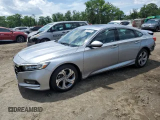 2019 Honda Accord EX with VIN 1HGCV1F48KA076143, listed as a Copart auction lot 61555175 with 73,331 mi miles and Salvage title. Bid and sale history available at DreamBid. Image 1.