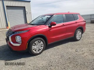 2024 Mitsubishi Outlander ES z VIN JA4J3UA85RZ052203, wystawiony jako Copart lot #51381635 z przebiegiem 6 208 mil mil oraz Szkoda całkowita • Salvage title. Historia ofert i sprzedaży dostępna na DreamBid. Obrazek 1.
