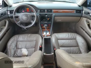 2001 Audi A6 with VIN WAULH54BX1N156367, listed as a Copart auction lot 88305425 with 217,173 mi miles and Salvage Title. Bid and sale history available at carsss.com. Image 8.