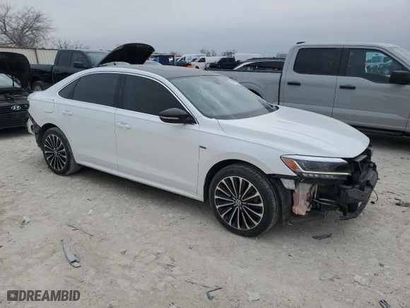 2022 Volkswagen Passat 2.0T Limited Edition with VIN 1VWBA7A36NC006766, listed as a Copart auction lot 89059245 with 48,757 mi miles and Salvage Title. Bid and sale history available at carsss.com. Image 4.
