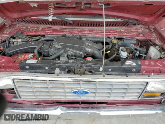 1989 Ford Econoline Cargo with VIN 1FDEE14H4KHC07245, listed as a Copart auction lot 51862145 with 911,092 mi miles and Salvage Title. Bid and sale history available at DreamBid. Image 12.