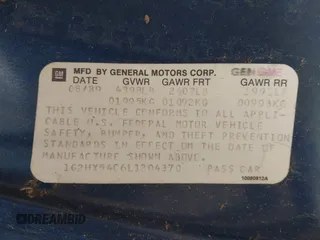 1990 Pontiac Bonneville z VIN 1G2HX54C6L1204370, wystawiony jako IAAI lot #42283309 z przebiegiem 114 427 mil mil oraz . Historia ofert i sprzedaży dostępna na DreamBid. Obrazek 9.