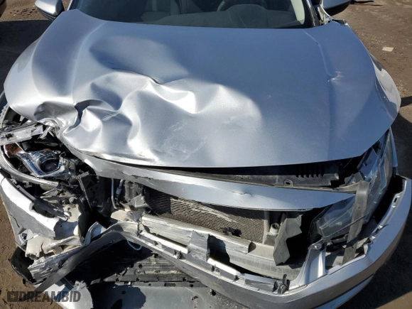 2017 Honda Civic Sedan LX with VIN 2HGFC2F51HH011839, listed as a Copart auction lot 50309185 with 141,479 mi miles and Salvage Title. Bid and sale history available at carsss.com. Image 11.