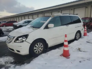 2010 Honda Odyssey EX-L with VIN 5FNRL3H77AB051869, listed as a Copart auction lot 88023625 with 248,511 mi miles and Salvage Title. Bid and sale history available at DreamBid. Image 1.