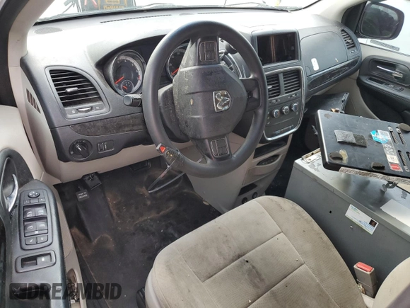 2012 Ram Cargo Van with VIN 2C4RDGAGXCR153365, listed as a Copart auction lot 72135354 with 0 mi miles and Salvage Title. Bid and sale history available at carsss.com. Image 8.