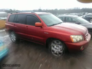 2002 Toyota Highlander with VIN JTEHF21A220058534, listed as a IAAI auction lot 41772093 with 126,617 mi miles. Bid and sale history available at carsss.com. Image 1.