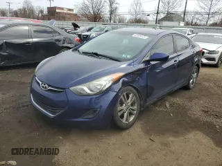 2013 Hyundai Elantra GLS z VIN 5NPDH4AE8DH179859, wystawiony jako Copart lot #52599125 z przebiegiem 135 247 mil mil oraz Szkody całkowita. Historia ofert i sprzedaży dostępna na DreamBid. Obrazek 1.
