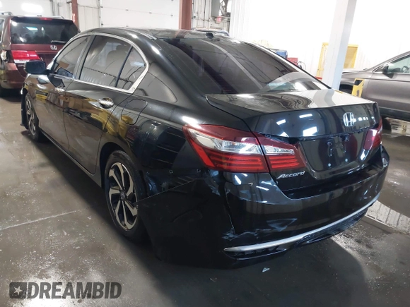 2016 Honda Accord EX with VIN 1HGCR2F78GA064005, listed as a IAAI auction lot 41714544 with 153,072 mi miles. Bid and sale history available at carsss.com. Image 3.