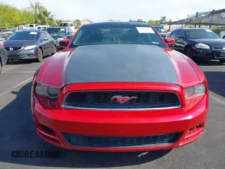 2013 Ford Mustang V6 with VIN 1ZVBP8AM1D5246288, listed as a IAAI auction lot 42024934 with 141,791 mi miles. Bid and sale history available at carsss.com. Image 12.