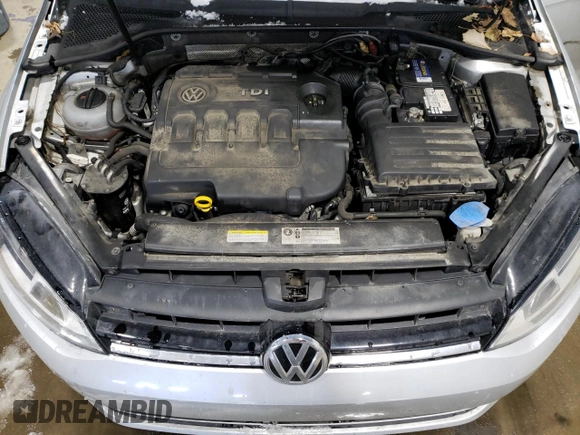 2015 Volkswagen Golf SportWagen TDI SE with VIN 3VWCA7AU6FM509341, listed as a Copart auction lot 43225544 with 181,215 mi miles. Bid and sale history available at carsss.com. Image 11.