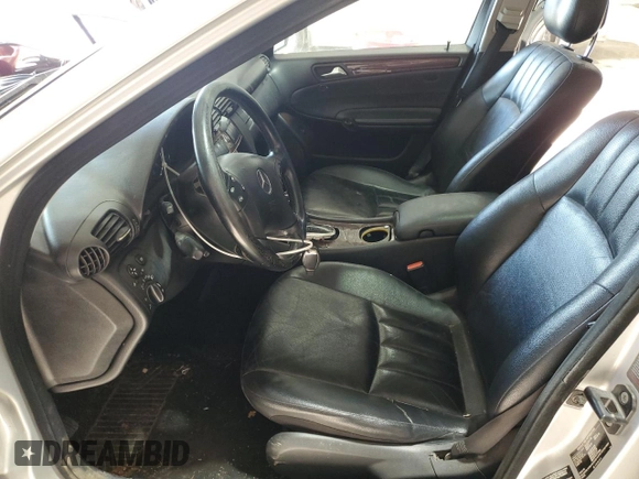 2005 Mercedes-Benz C 240 with VIN WDBRF81J05F644435, listed as a Copart auction lot 88741485 with 145,003 mi miles and Salvage Title. Bid and sale history available at DreamBid. Image 7.