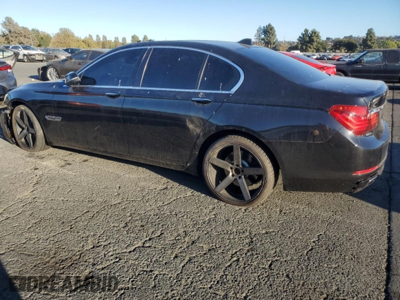 2013 BMW 7 Series 740i with VIN WBAYA6C53DC995031, listed as a Copart auction lot 76371534 with 146,337 mi miles and Salvage Title. Bid and sale history available at carsss.com. Image 2.