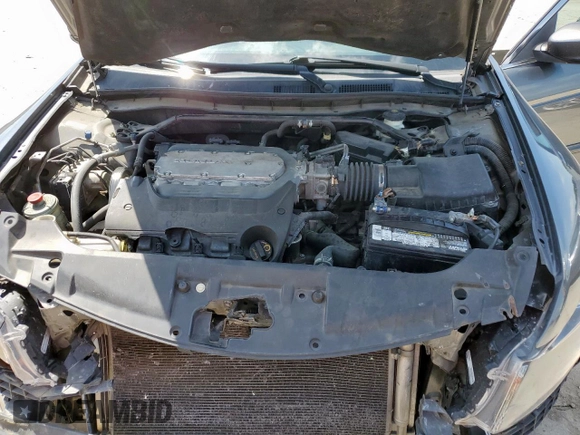 2011 Honda Accord EX with VIN 1HGCP3F76BA013574, listed as a Copart auction lot 61876095 with 144,379 mi miles and Salvage title. Bid and sale history available at DreamBid. Image 11.