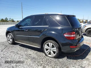 2011 Mercedes-Benz M 350 with VIN 4JGBB5GB6BA751295, listed as a Copart auction lot 44600815 with 80,125 mi miles and Salvage title. Bid and sale history available at DreamBid. Image 2.