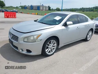 2009 Nissan Maxima S with VIN 1N4AA51E29C853185, listed as a IAAI auction lot 42523716 with 146,957 mi miles and . Bid and sale history available at DreamBid. Image 2.