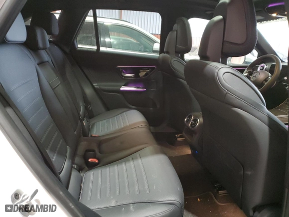 2025 Mercedes-Benz GLC with VIN W1NKM4HB0SF252124, listed as a Copart auction lot 44888245 with 397 mi miles and Salvage Title. Bid and sale history available at carsss.com. Image 11.