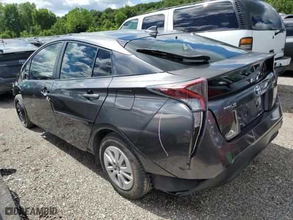 2016 Toyota Prius Two with VIN JTDKBRFU8G3008146, listed as a Copart auction lot 60035684 with 101,001 mi miles and Salvage Title. Bid and sale history available at carsss.com. Image 2.