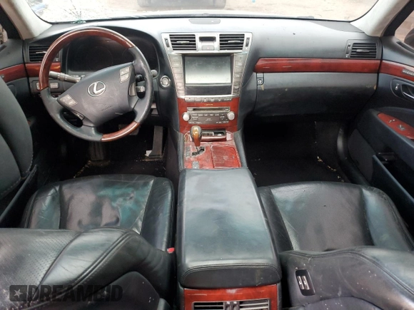 2012 Lexus LS 460 L with VIN JTHGL5EF8C5044754, listed as a Copart auction lot 48166625 with Not provided miles and Salvage title. Bid and sale history available at DreamBid. Image 8.