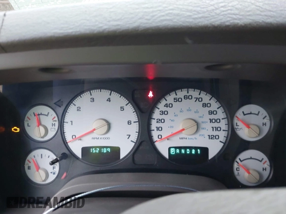 2002 Dodge 1500 with VIN 1D7HU18Z02S593257, listed as a IAAI auction lot 41486388 with 152,189 mi miles and . Bid and sale history available at DreamBid. Image 7.