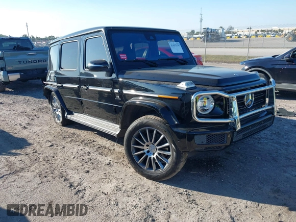 2021 Mercedes-Benz G 550 with VIN W1NYC6BJ9MX384739, listed as a IAAI auction lot 41699198 with 45,342 mi miles and . Bid and sale history available at DreamBid. Image 1.