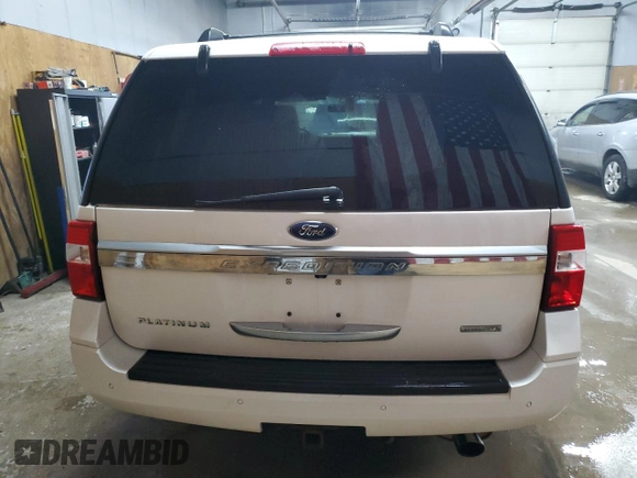 2017 Ford Expedition Platinum with VIN 1FMJU1MT9HEA42468, listed as a Copart auction lot 85666634 with 98,512 mi miles and Clean title. Bid and sale history available at DreamBid. Image 6.