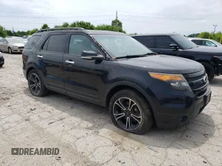 2013 Ford Explorer Sport with VIN 1FM5K8GT9DGB98049, listed as a Copart auction lot 60822875 with Not provided miles and Clean title. Bid and sale history available at DreamBid. Image 4.
